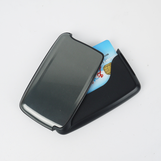 Dompet Kartu Kredit Pemblokiran RFID Aluminium